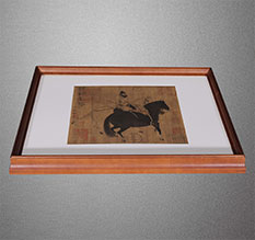 武清书画装裱配框服务案例